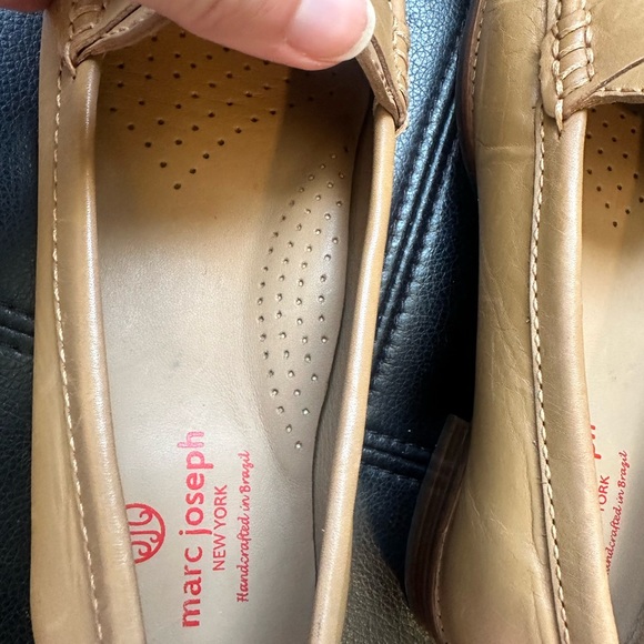 Marc Joseph Tan Leather Loafers for Women 9 - Picture 5 of 6